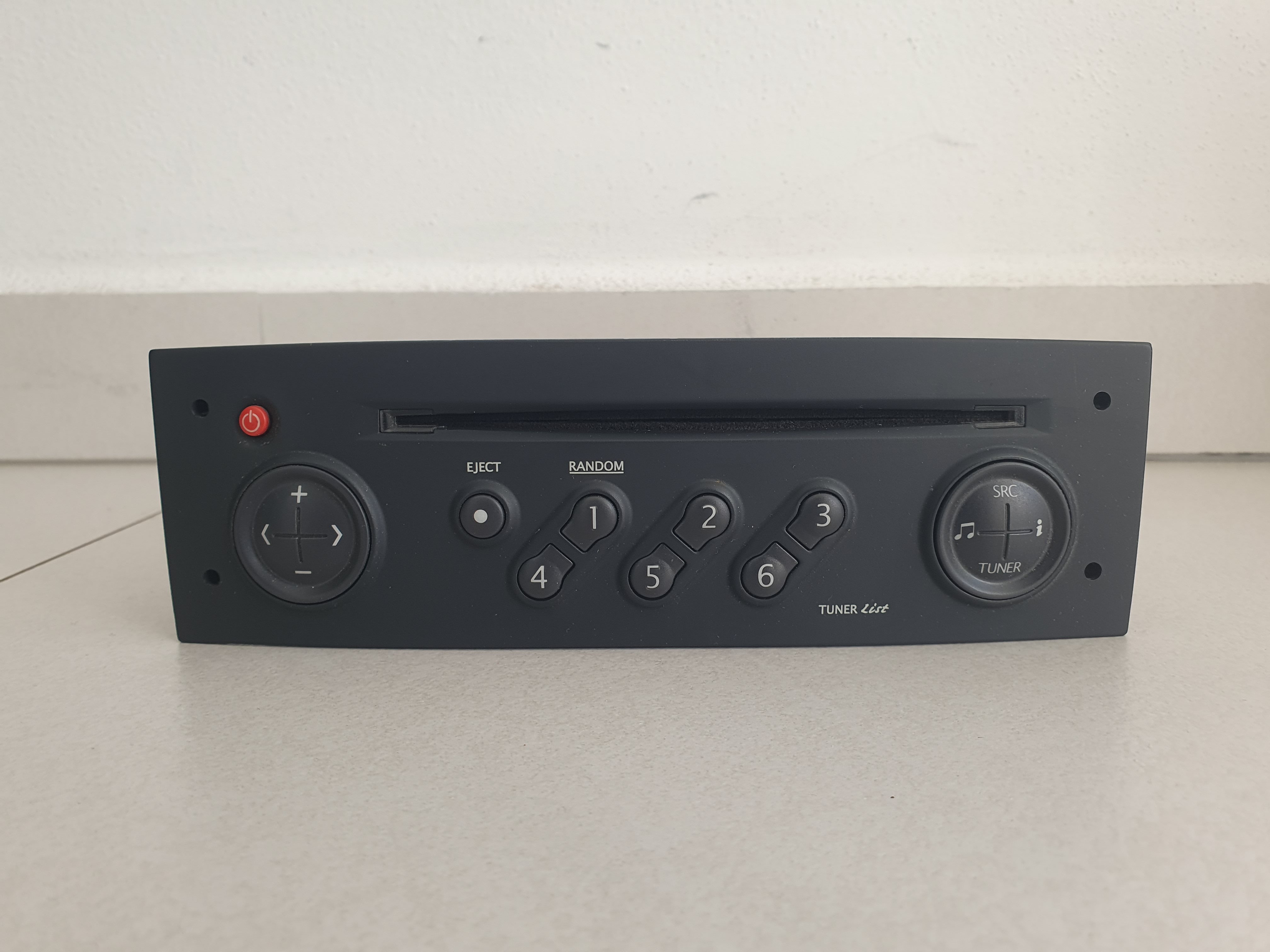 RENAULT CD TUNER LIST - MEGANE II SCENIC II - 22DC277/62 - 8200256141 --D - autorádio