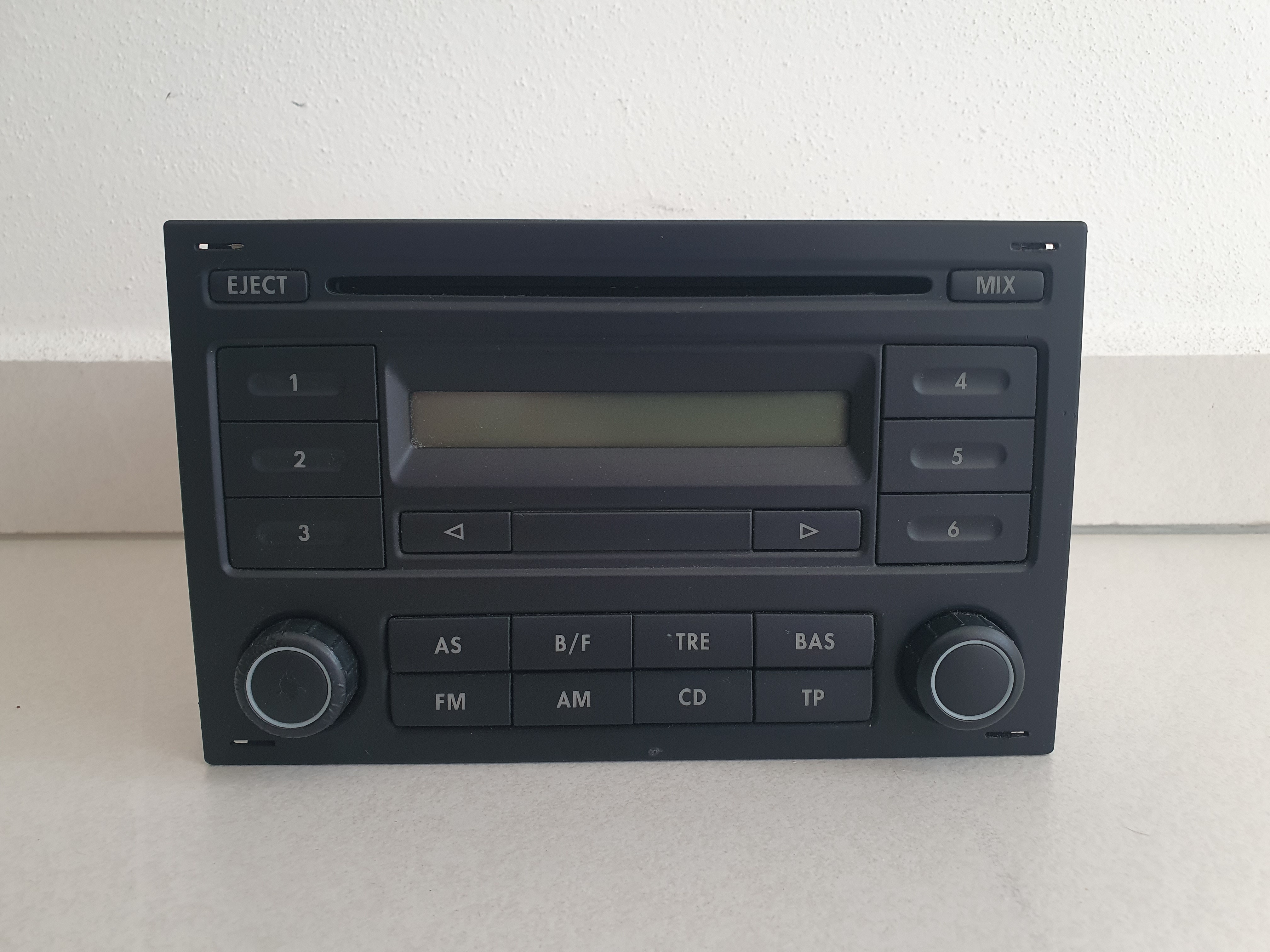 VW RCD 200 CD POLO GP BVX 6Q0035152 7644235360 VW POLO T5 SHARAN - autorádio