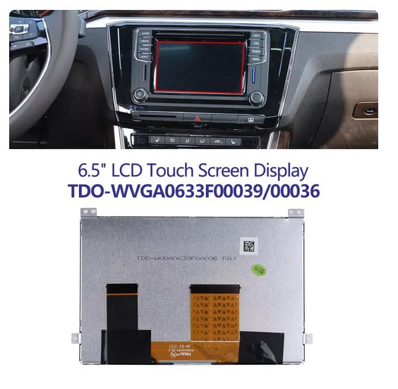 SKODA VW Touch Screen Display 6.5'' for MIB STD2 TDO-WVGA0633F00039 a 36